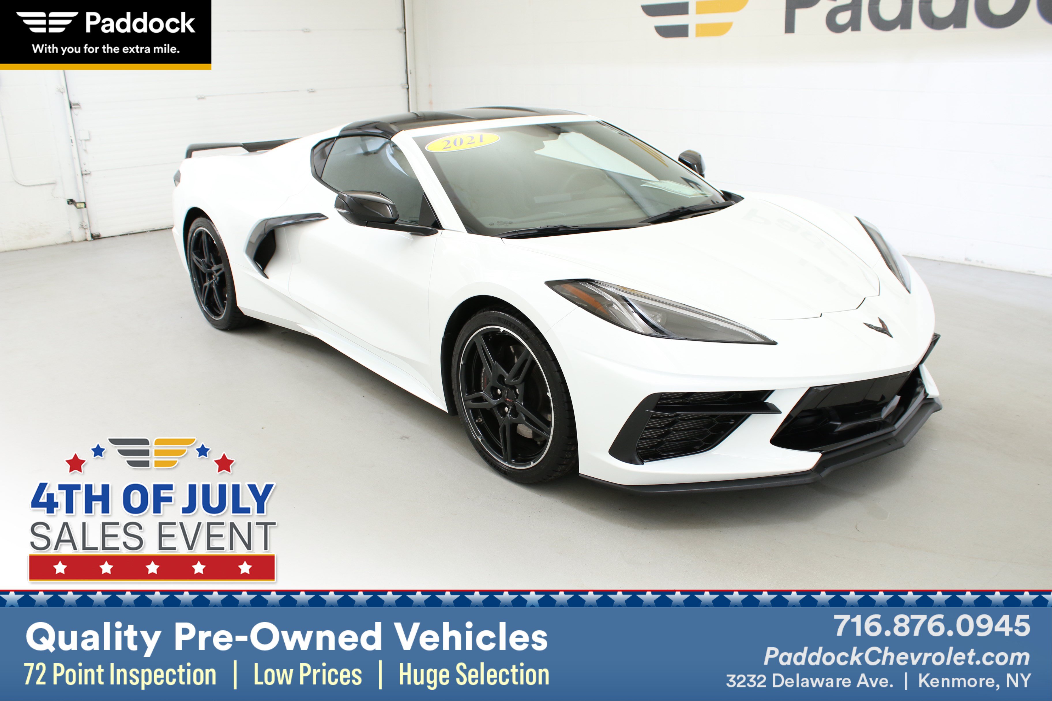 Used 2021 Chevrolet Corvette Stingray Coupe w/ Z51 Performance Package