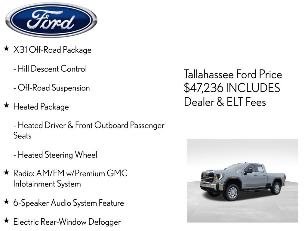 Used 2024 GMC Sierra 2500 SLE w/ SLE Value Package; AWD/4WD image 9