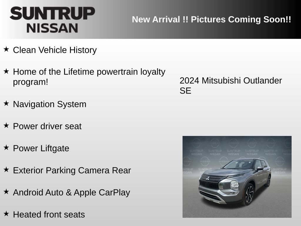Used 2024 Mitsubishi Outlander SE image 5