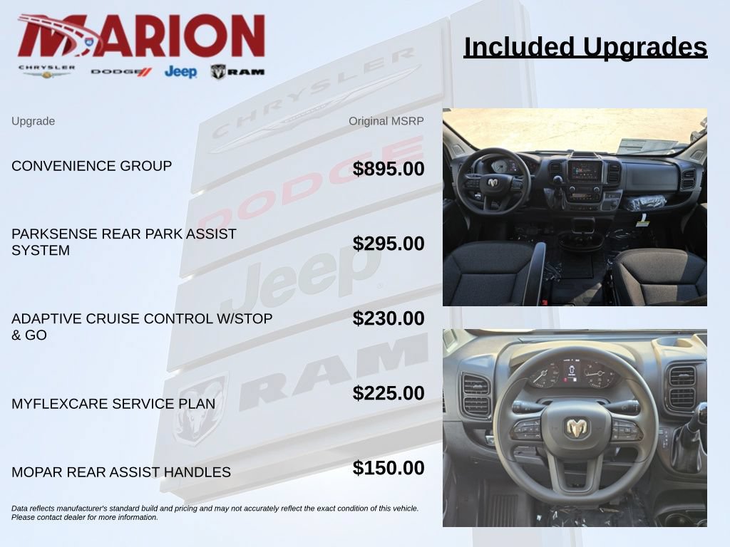 New 2026 RAM ProMaster 2500 w/ Convenience Group FWD image 8