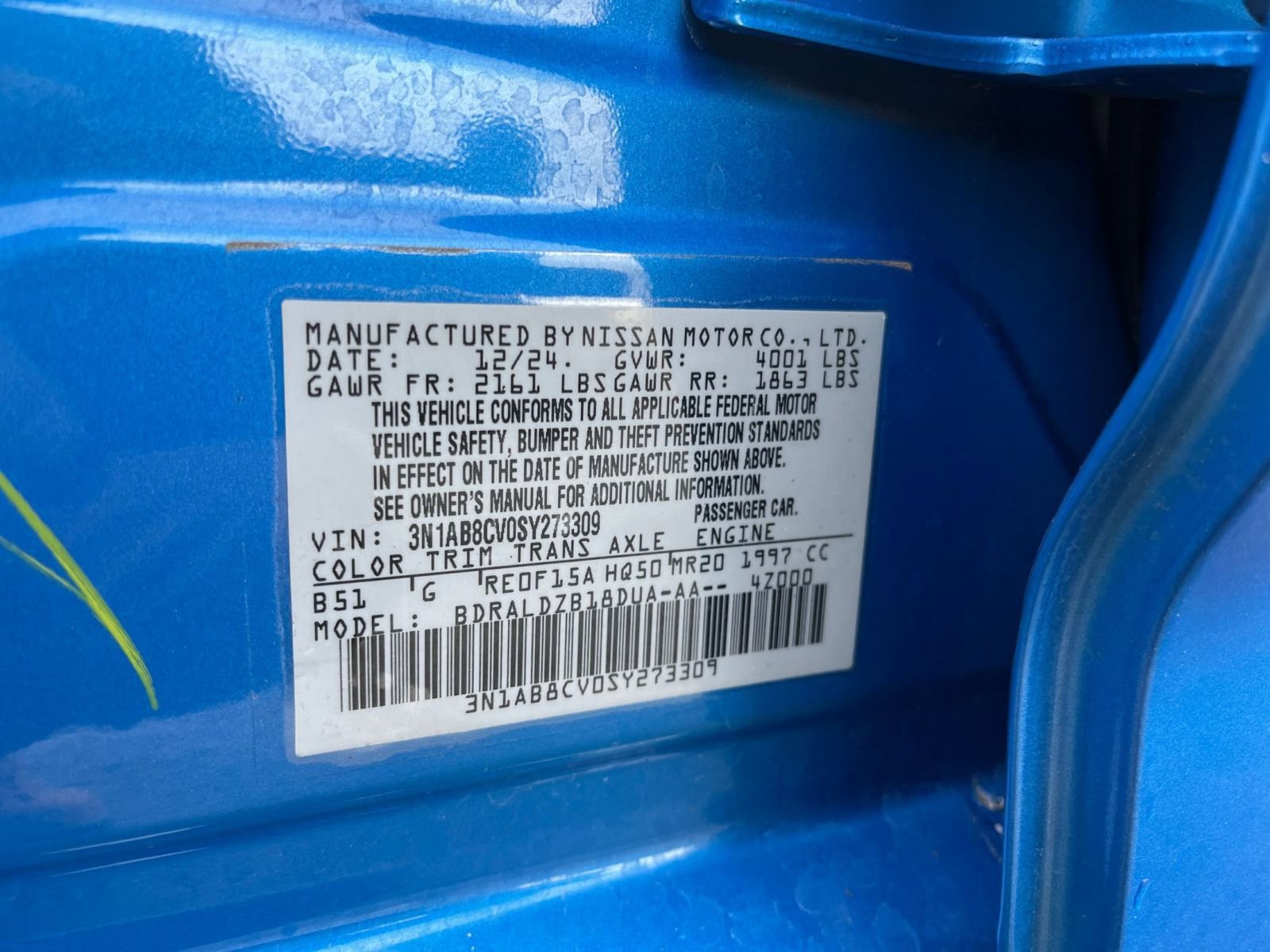 Used 2025 Nissan Sentra SV FWD image 27