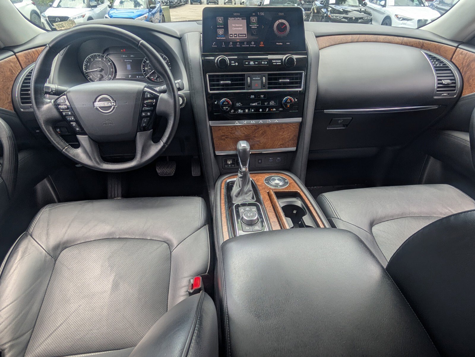 Certified 2023 Nissan Armada SL w/ Captain's Chairs Package RWD image 14