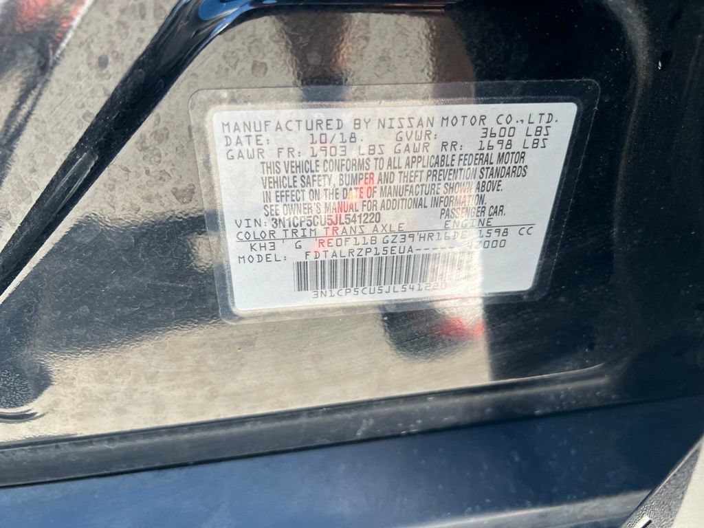 Used 2018 Nissan Kicks S FWD image 15