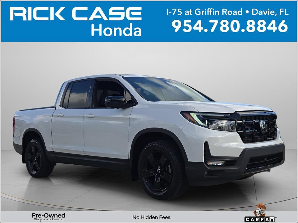 Certified 2025 Honda Ridgeline Black Edition image 1