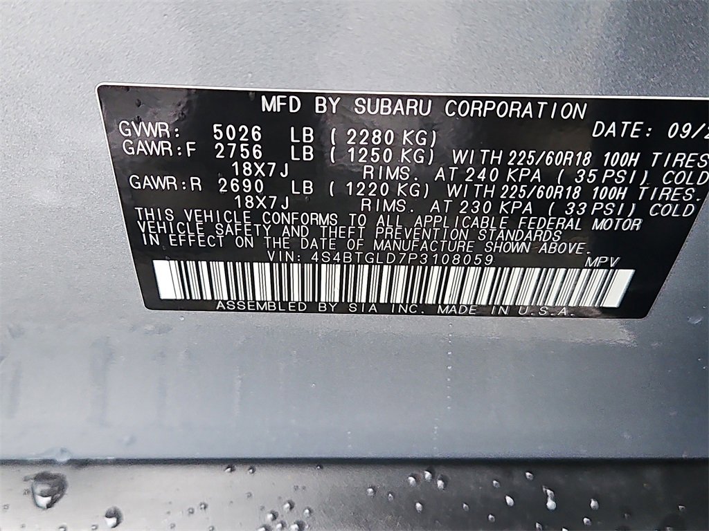 Used 2023 Subaru Outback Onyx Edition XT image 14