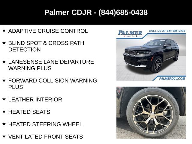 Used 2022 Jeep Grand Cherokee Summit AWD/4WD image 12