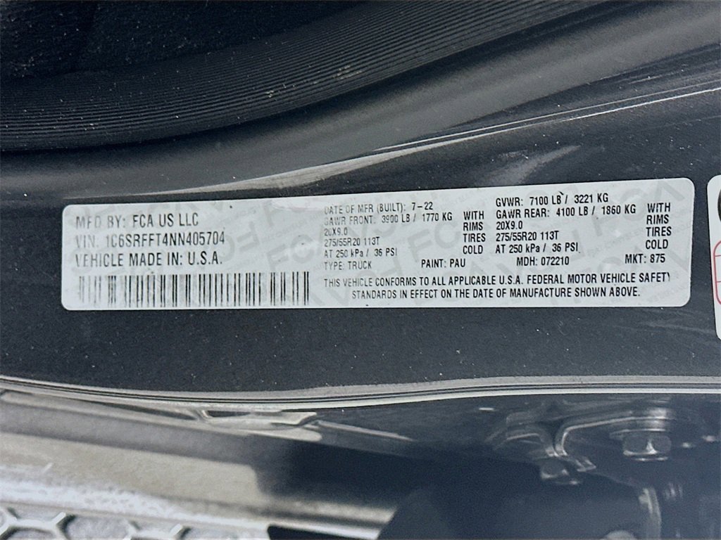 Used 2022 RAM 1500 Big Horn image 37