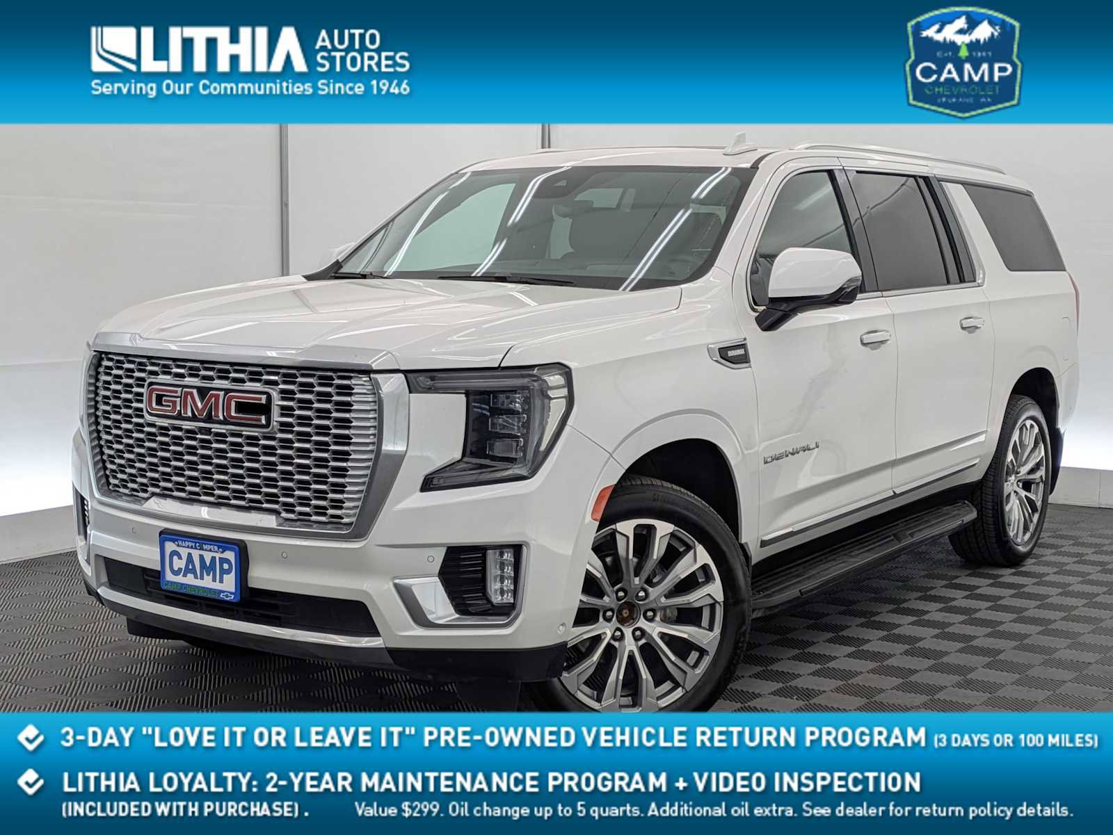 Used 2023 GMC Yukon XL Denali w/ Advanced Technology Package AWD/4WD image 1