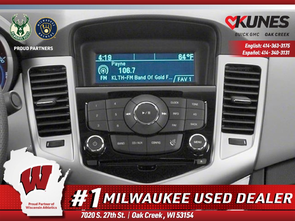 Used 2013 Chevrolet Cruze LT w/ RS Package FWD image 7