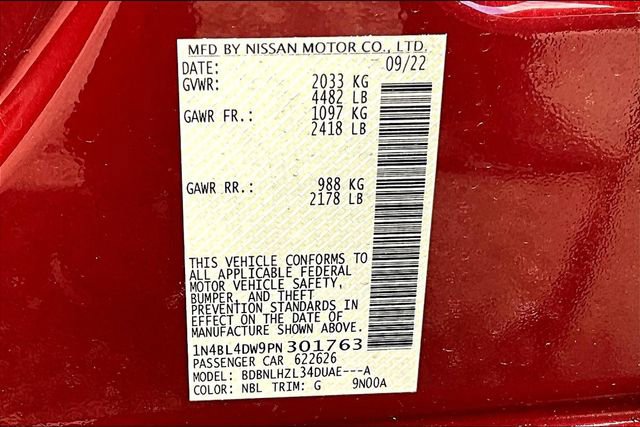 Used 2023 Nissan Altima 2.5 SV w/ SV Premium Package image 14