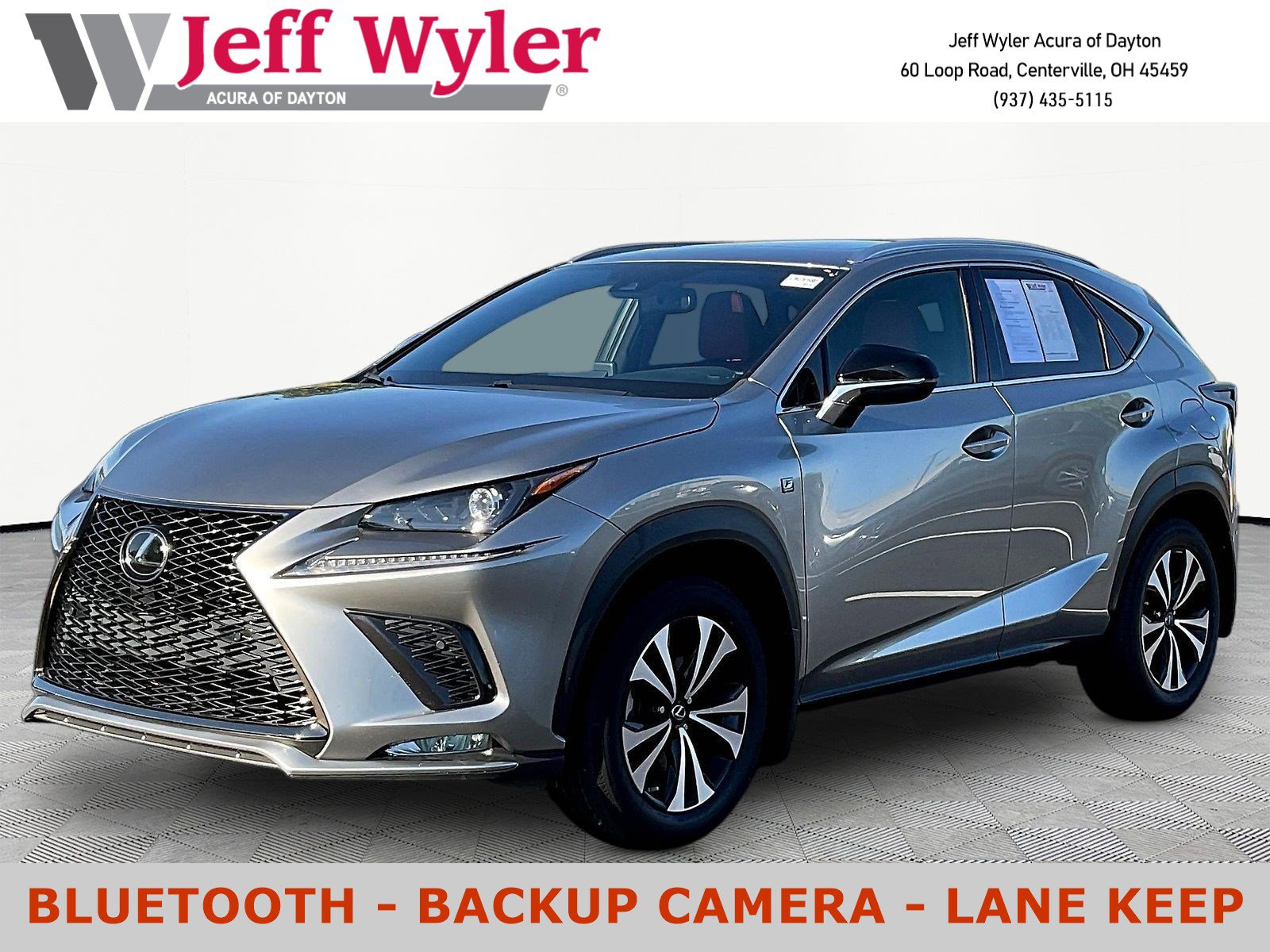 Used 2021 Lexus NX 300 F Sport w/ F Sport Premium Package AWD/4WD image 1
