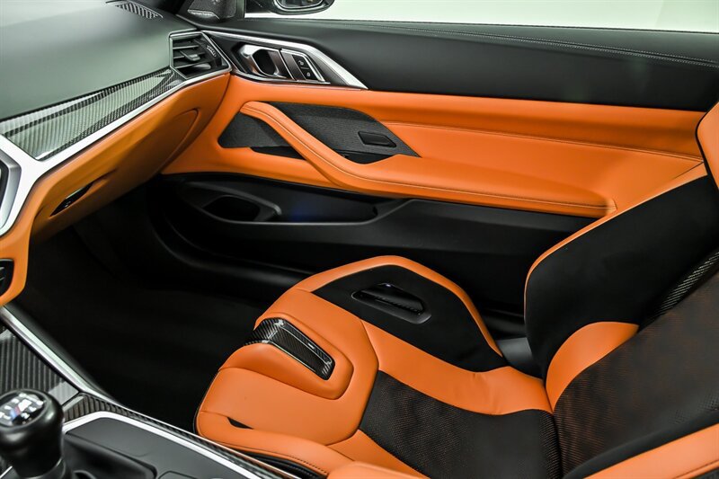 Used 2021 BMW M4 Coupe w/ M Carbon Exterior Package RWD image 35