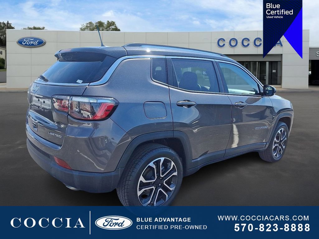 Used 2022 Jeep Compass Limited AWD/4WD image 4