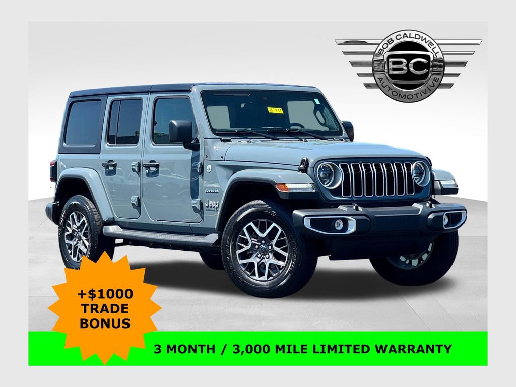 Used 2024 Jeep Wrangler Unlimited Sahara