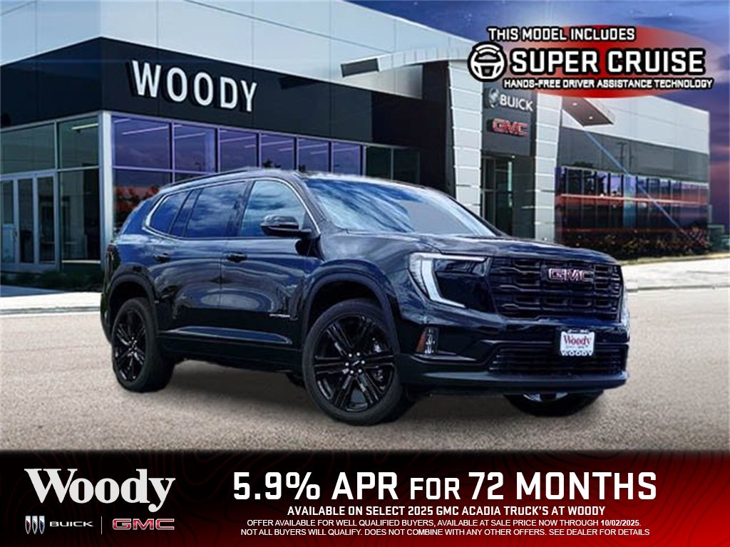 New 2025 GMC Acadia Elevation w/ Super Cruise Package
