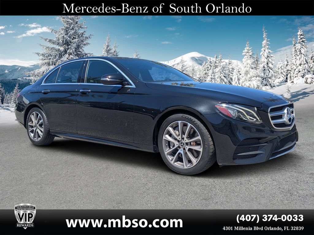 Used 2020 Mercedes-Benz E 450 4MATIC Sedan image 1