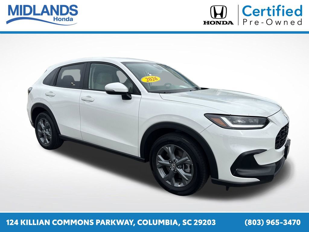Certified 2026 Honda HR-V LX