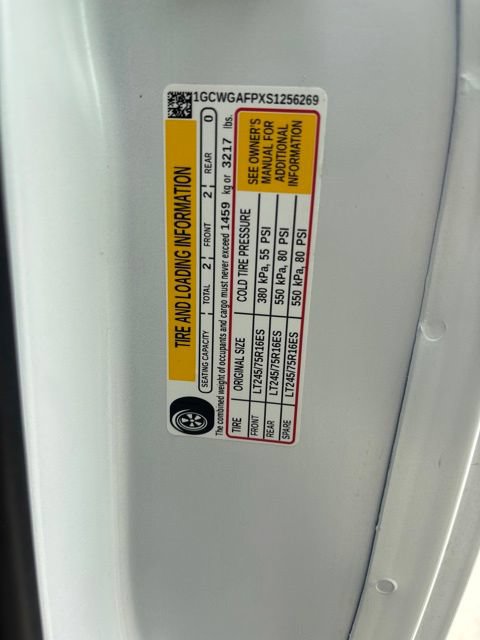 Used 2025 Chevrolet Express 2500 w/ Driver Convenience Package RWD image 14