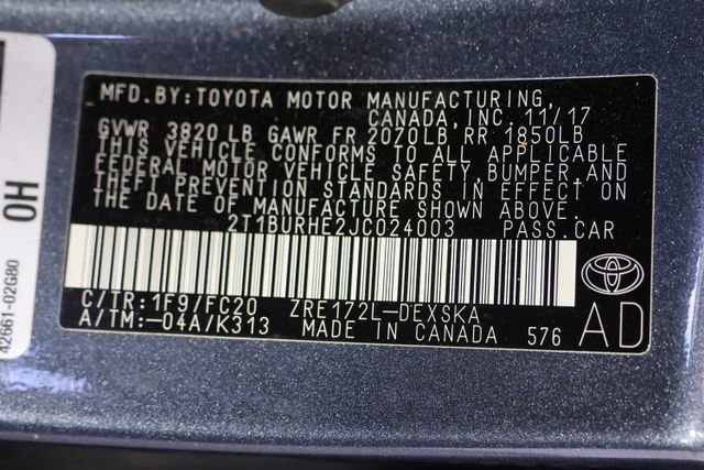 Used 2018 Toyota Corolla SE w/ SE Premium Package FWD image 28