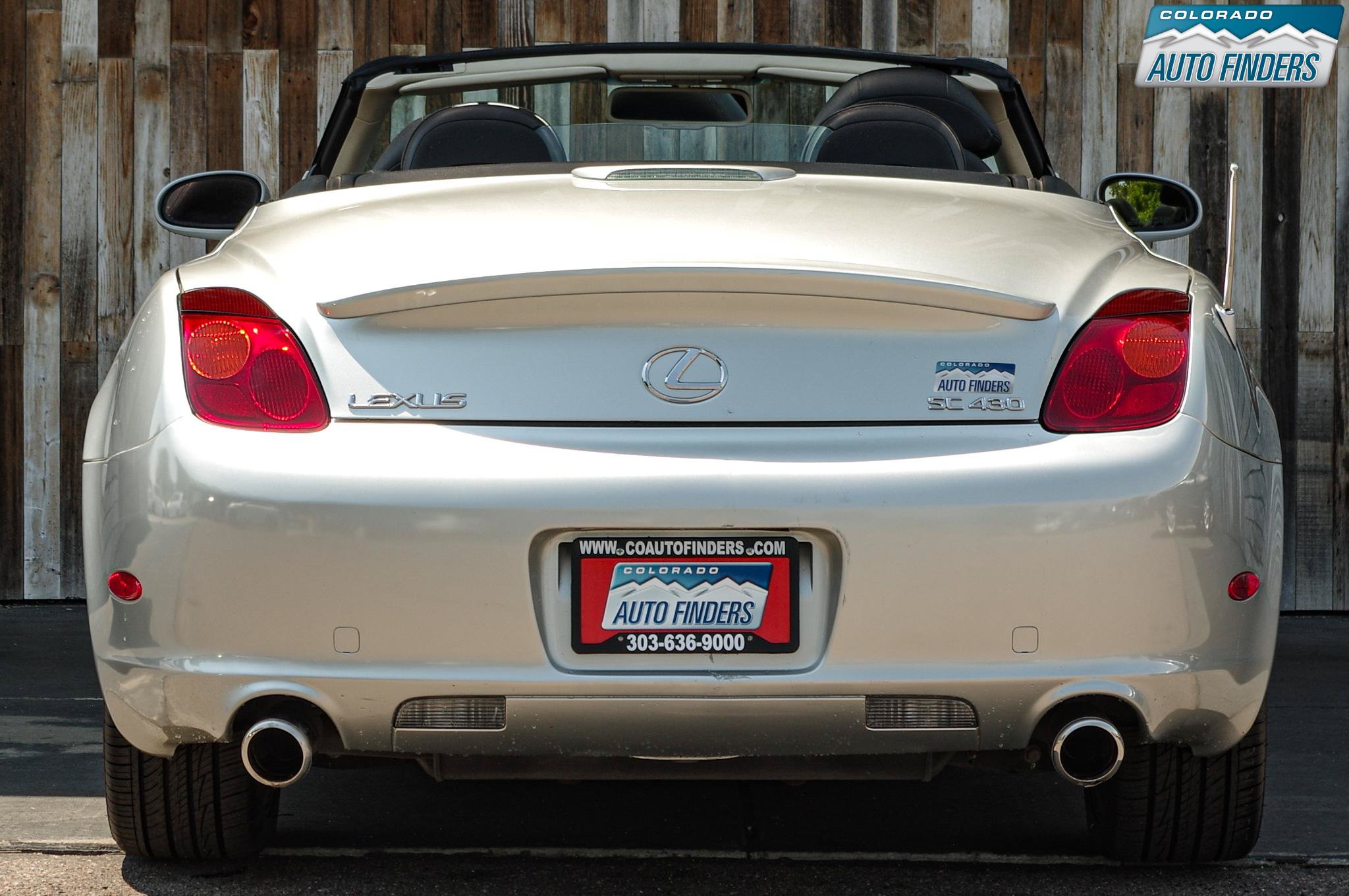 Used 2002 Lexus SC 430 Convertible RWD image 8