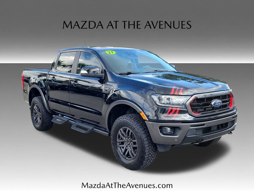 Used 2021 Ford Ranger Lariat w/ Tremor Off-Road Package AWD/4WD image 3