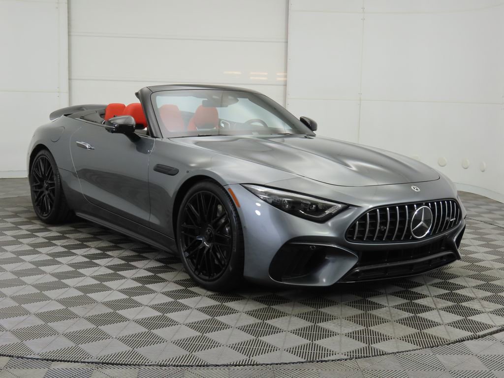 Used 2022 Mercedes-Benz SL 55 AMG 4MATIC image 3