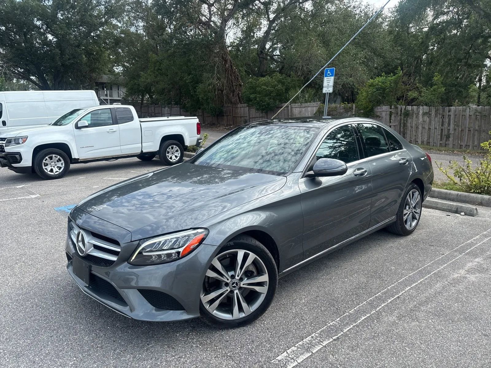 Used 2019 Mercedes-Benz C 300 4MATIC Sedan w/ Multimedia Package image 2