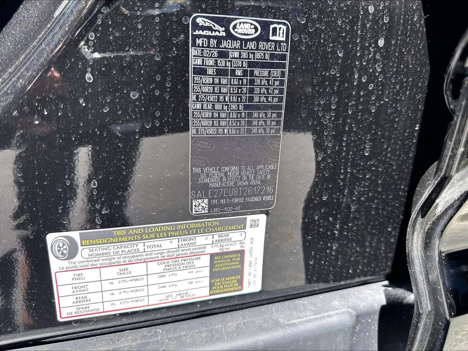 New 2026 Land Rover Defender 110 X-Dynamic SE AWD/4WD image 37