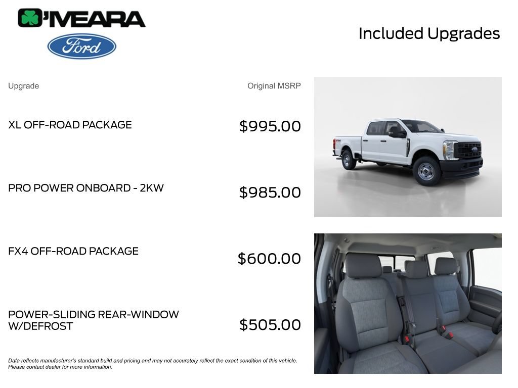New 2026 Ford F350 XL w/ XL Off-Road Package AWD/4WD image 4