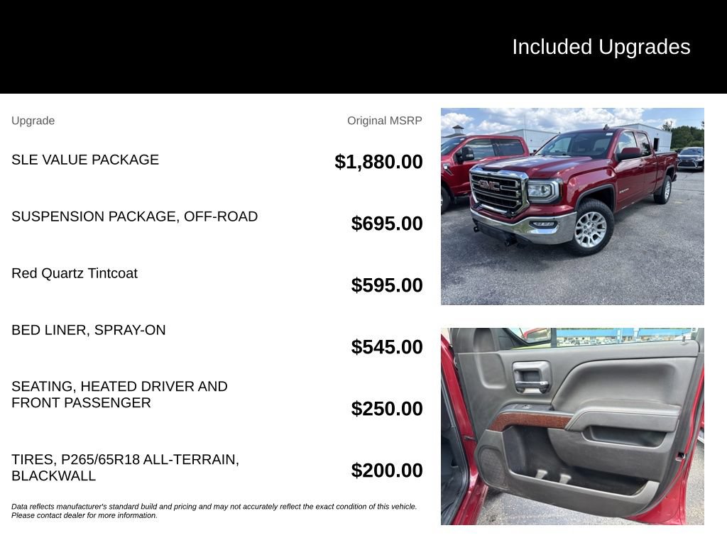 Used 2019 GMC Sierra 1500 SLE w/ SLE Value Package AWD/4WD image 6