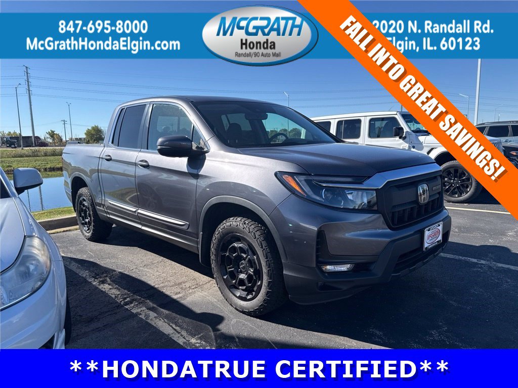 Certified 2025 Honda Ridgeline RTL+
