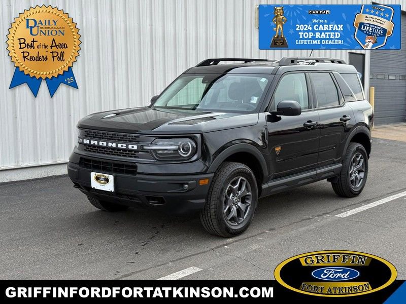 Certified 2023 Ford Bronco Sport Badlands image 1