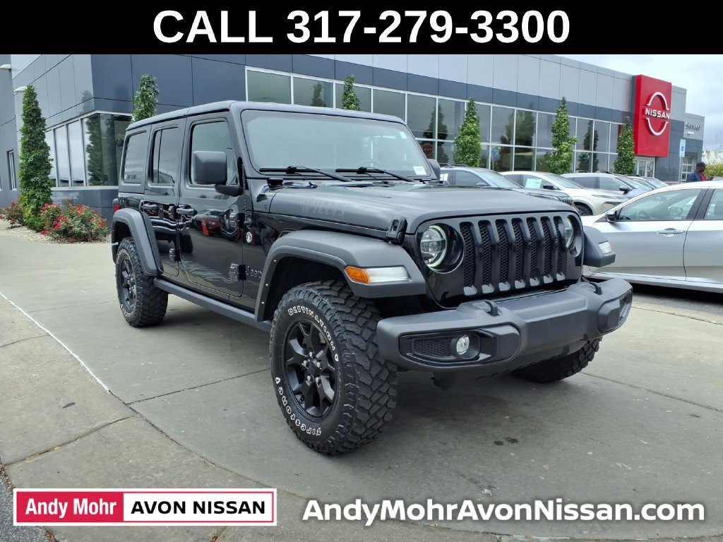 Used 2021 Jeep Wrangler Unlimited Sport AWD/4WD image 2