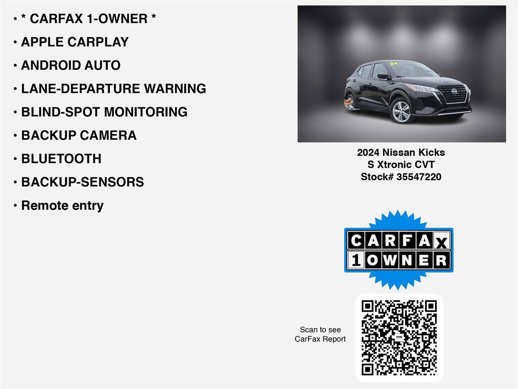 Used 2024 Nissan Kicks S image 7