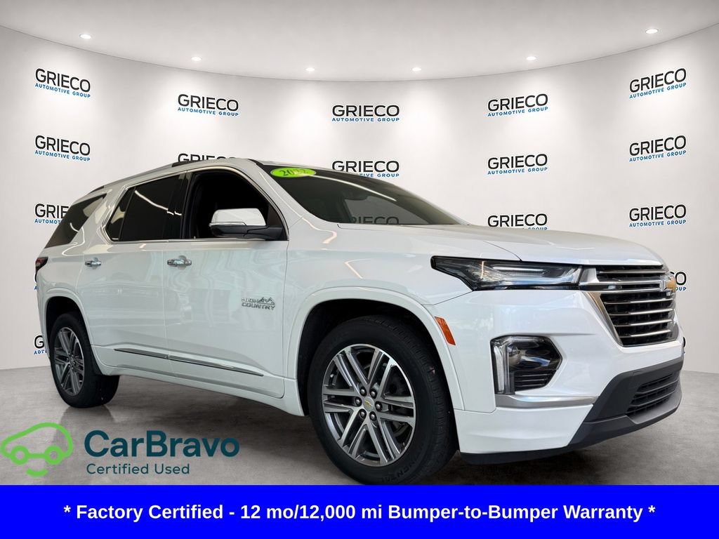 Certified 2022 Chevrolet Traverse High Country