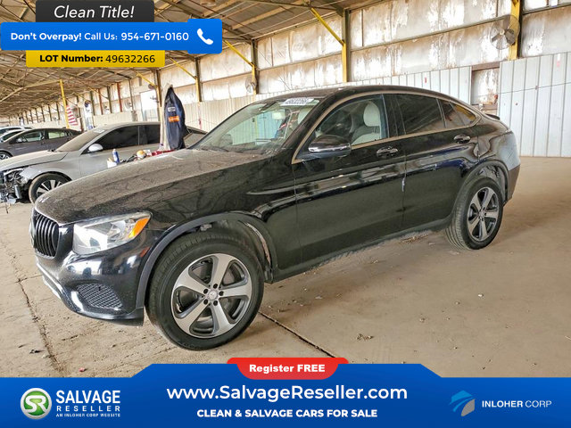 Used 2017 Mercedes-Benz GLC 300 4MATIC Coupe image 1