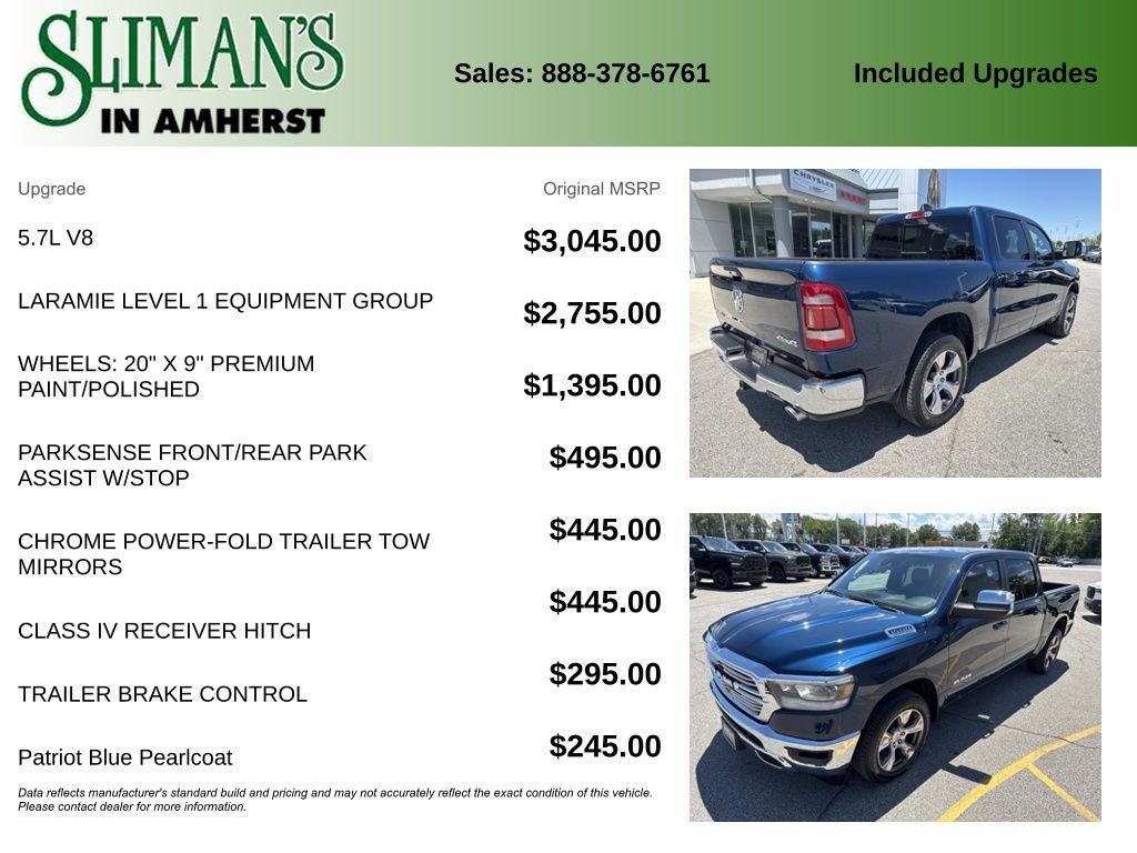 Used 2023 RAM 1500 Laramie AWD/4WD image 10