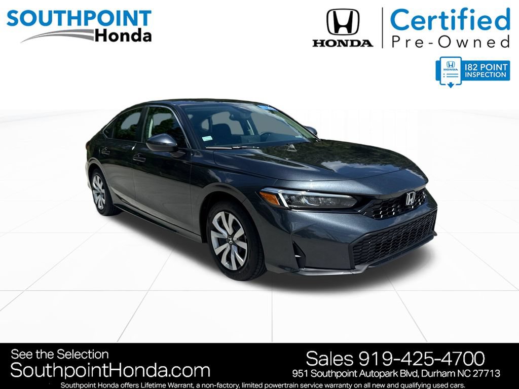 Certified 2026 Honda Civic LX 360° Tour