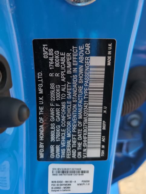 Used 2021 Honda Civic Type R image 18