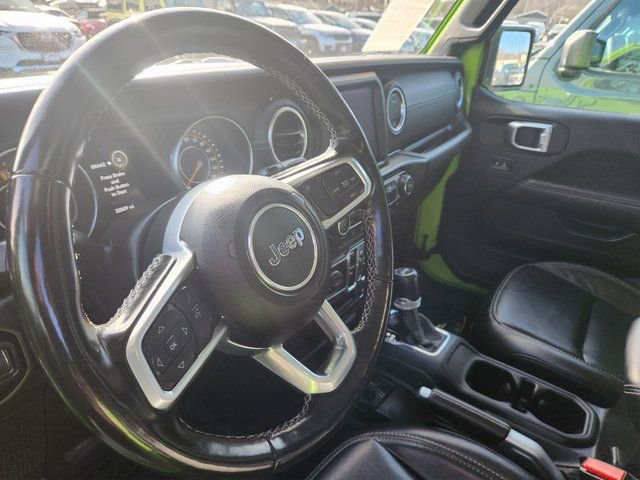 Used 2021 Jeep Wrangler Unlimited Sahara w/ Uconnect 4C Nav & Sound Group AWD/4WD image 12
