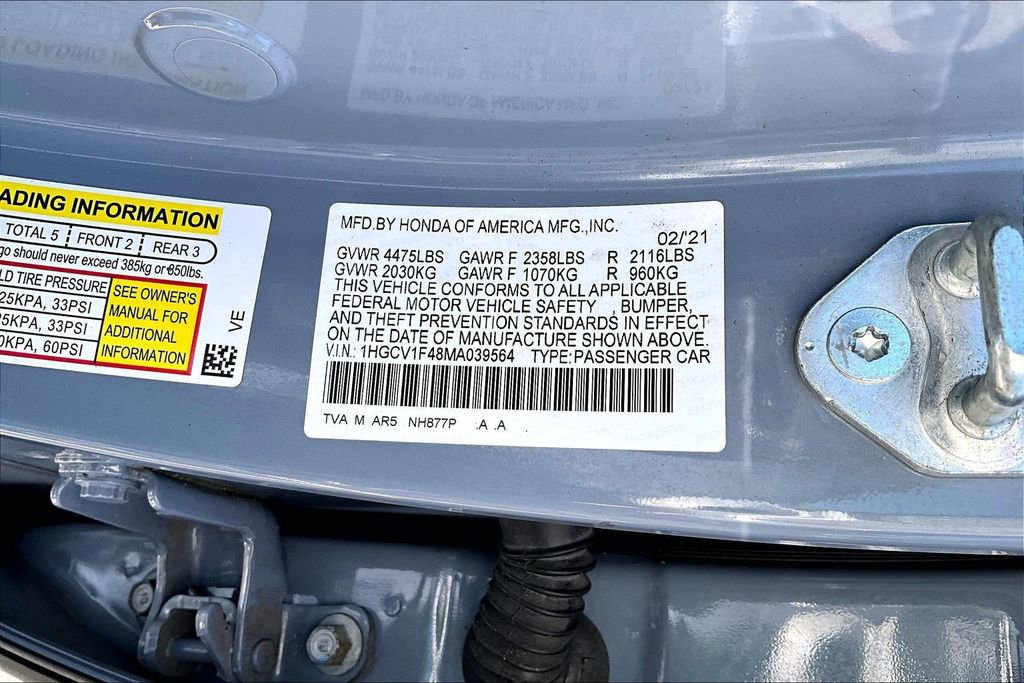 Used 2021 Honda Accord Sport Special Edition image 19