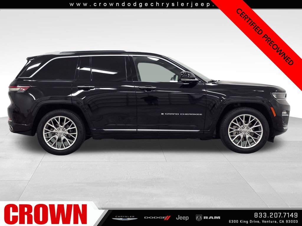 Certified 2023 Jeep Grand Cherokee Summit w/ Adv Protech Group IV AWD/4WD image 8