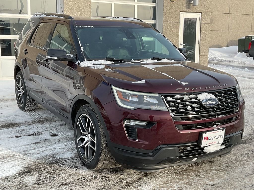 Used 2018 Ford Explorer Sport w/ Equipment Group 401A image 3
