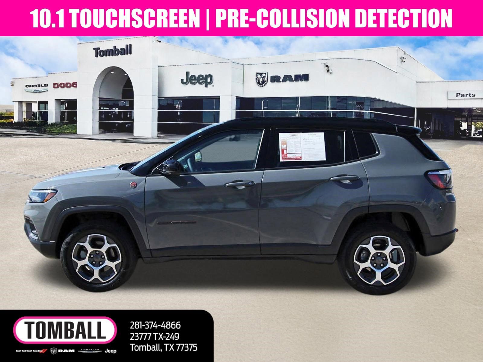 Used 2022 Jeep Compass Trailhawk AWD/4WD image 4