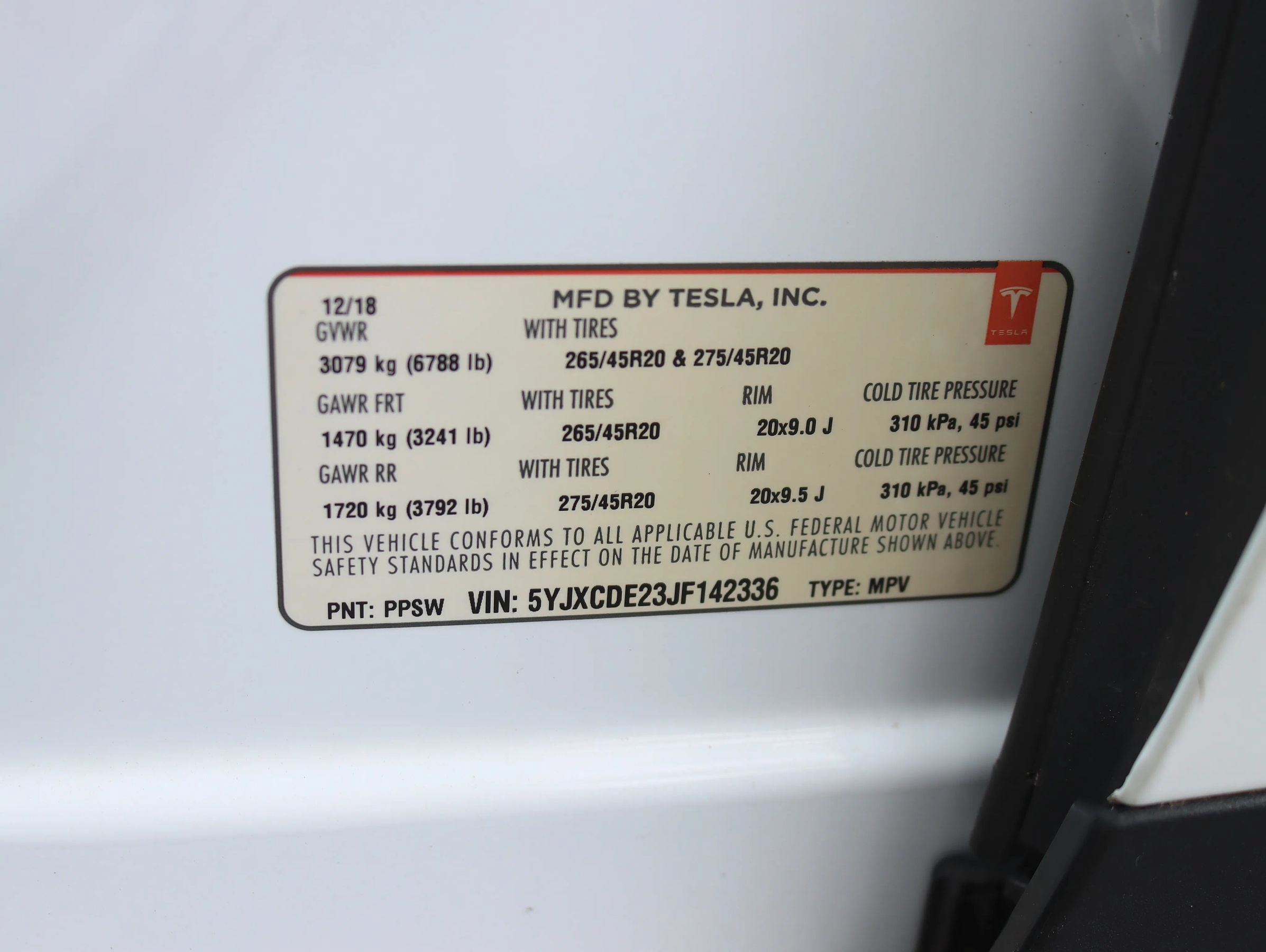 Used 2018 Tesla Model X 100D AWD/4WD image 40