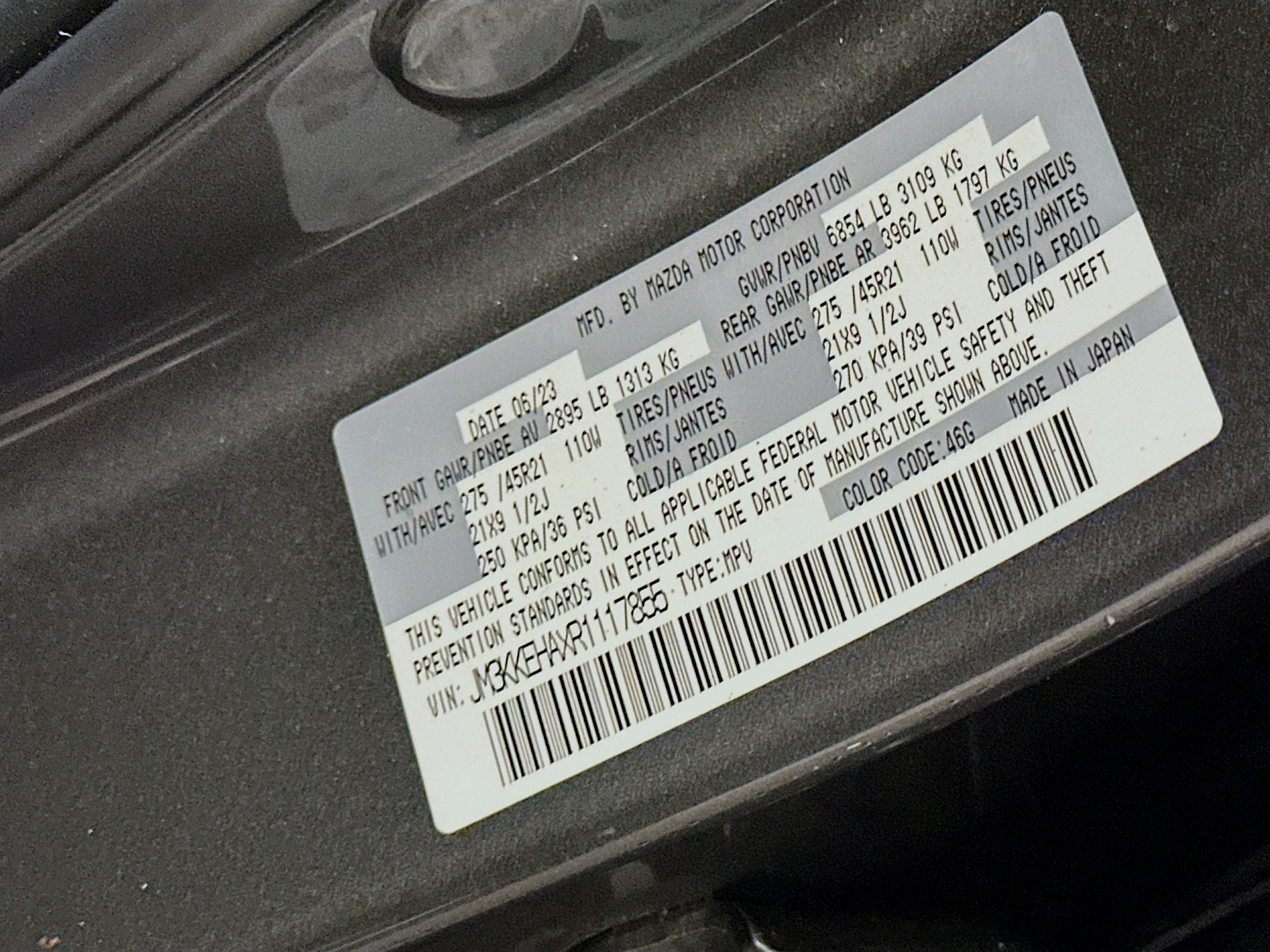 Used 2024 MAZDA CX-90 Plug-In Hybrid w/ Premium Plus AWD/4WD image 12