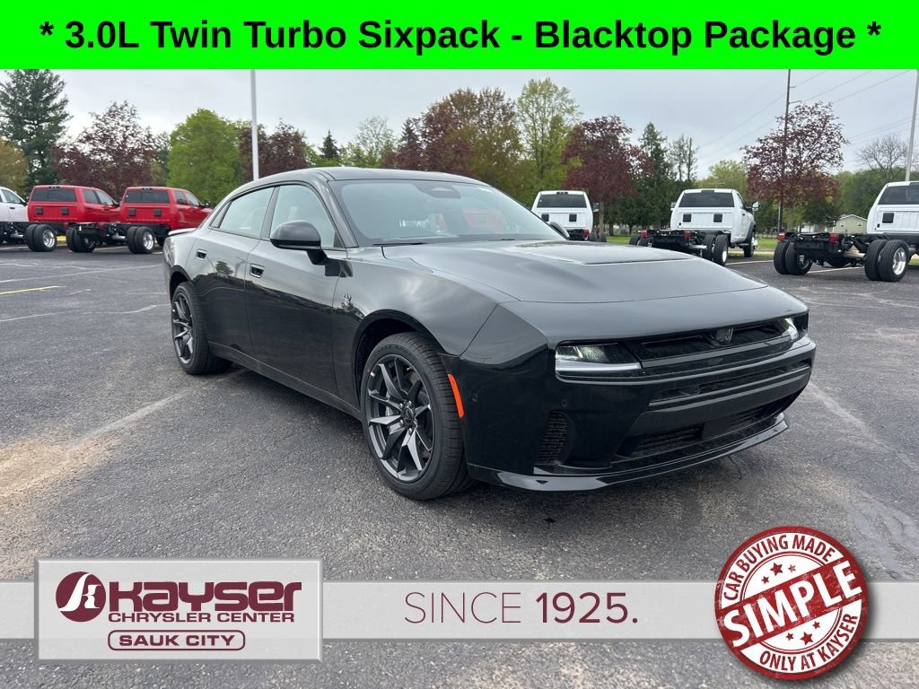 New 2026 Dodge Charger Scat Pack w/ Blacktop Package AWD/4WD image 1