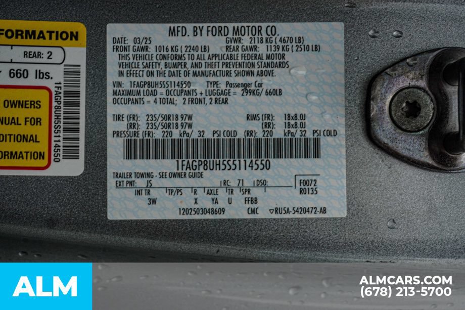 Used 2025 Ford Mustang Premium RWD image 54
