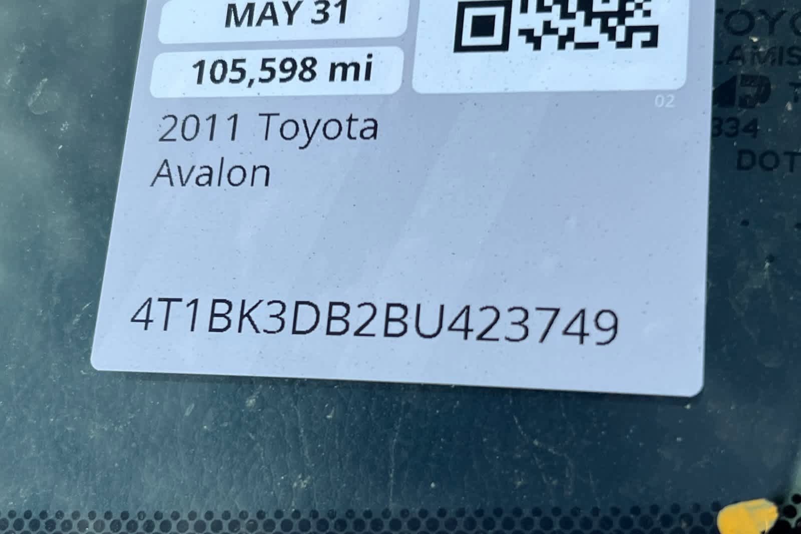 Used 2011 Toyota Avalon Limited FWD image 23