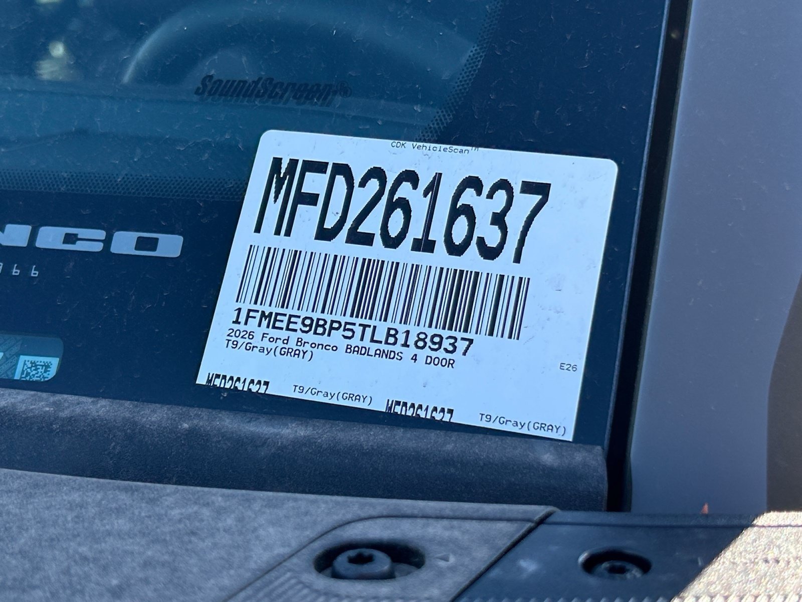 New 2026 Ford Bronco Badlands AWD/4WD image 31